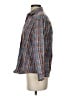 David Brooks Plaid Blue Long Sleeve Button-Down Shirt Size S - photo 5