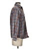 David Brooks Plaid Blue Long Sleeve Button-Down Shirt Size S - photo 4