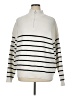 Lillusory Stripes Ivory Pullover Sweater Size XL - photo 1