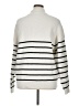 Lillusory Stripes Ivory Pullover Sweater Size XL - photo 2
