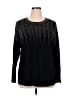 Alfani Black Pullover Sweater Size 2X - photo 1