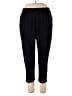 Roaman's Solid Black Casual Pants Size 18 - 20 - photo 1