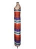 Shein 100% Polyester Stripes Orange Casual Dress Size 8 - 10 - photo 5