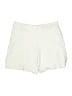 Elle Solid Ivory Shorts Size XL - photo 1