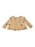 Zara 100% Cotton Tan Long Sleeve Blouse Size 12-18 mo - photo 1