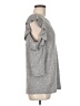 Blue Rain Gray 3/4 Sleeve Top Size M - photo 4