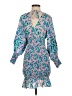 Rhode 100% Cotton Print Blue Cocktail Dress Size XS - photo 1