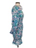 Rhode 100% Cotton Print Blue Cocktail Dress Size XS - photo 4