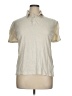 H&M 100% Cotton Silver Short Sleeve Top Size XL - photo 1