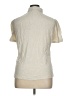H&M 100% Cotton Silver Short Sleeve Top Size XL - photo 2