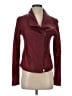 Vince. 100% Leather Burgundy Leather Jacket Size S - photo 1