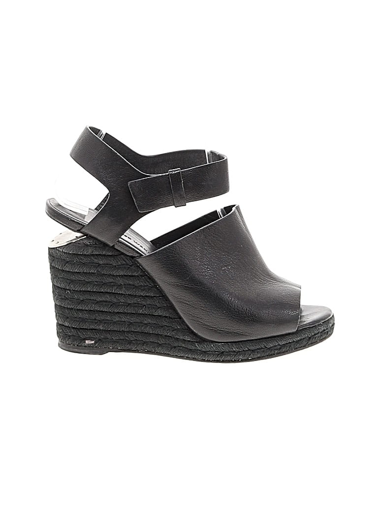 Pre-owned Alexander Wang Wedges In Black