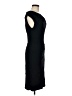 Prada Solid Black Cocktail Dress Size M - photo 4