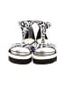 Just Cavalli Graphic White Black Sandals Size EU 37 - photo 2