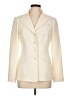 Teri Jon by Rickie Freeman 100% Wool Ivory Wool Blazer Size 10 - photo 1