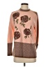 Carlisle Floral Brown Pink Pullover Sweater Size S - photo 1