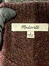 Madewell 100% Merino Brown Wool Sweater Size S - photo 7