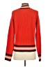 Sanctuary 100% Acrylic Color Block Orange Pullover Sweater Size S - photo 2