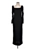 Shein 100% Polyester Black Casual Dress Size L - photo 1