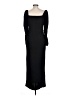Shein 100% Polyester Black Casual Dress Size L - photo 2