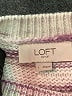 Ann Taylor LOFT Outlet White Pullover Sweater Size L - photo 7