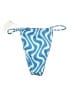 AEXAE Chevron-herringbone Blue Swimsuit Bottoms Size S - photo 2