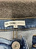 RE/DONE Hearts Blue Jeans Size 26 waist - photo 3