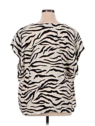 RACHEL Rachel Roy Short Sleeve Blouse (view 2)