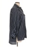 MICHAEL Michael Kors Stripes Blue Long Sleeve Blouse Size XL - photo 4