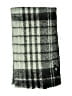 madden nyc 100% Polyester Houndstooth Black Scarf One size - photo 2