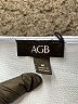 AGB Blue 3/4 Sleeve Blouse Size M - photo 7