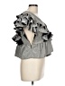Entro 100% Polyester Gray Sleeveless Blouse Size L - photo 4