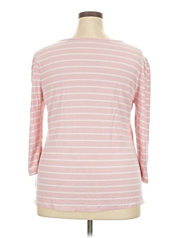 Time and Tru 3/4 Sleeve T-Shirt (view 2)