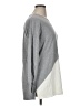 Ann Taylor LOFT Outlet Color Block Gray Pullover Sweater Size XL - photo 4