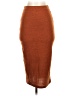 Shein Solid Brown Casual Skirt Size 2 - photo 1