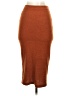 Shein Solid Brown Casual Skirt Size 2 - photo 2