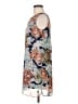 Nymphe 100% Polyester Print Blue Casual Dress Size M - photo 5