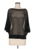 Grayse Black 3/4 Sleeve Top Size M - photo 1