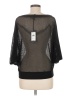Grayse Black 3/4 Sleeve Top Size M - photo 2