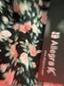 Allegra K 100% Polyester Floral Black Long Sleeve Blouse Size XL - photo 9