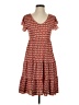 Max Studio Print Red Casual Dress Size XS - photo 1