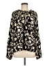 Knox Rose 100% Rayon Black Long Sleeve Blouse Size M - photo 1