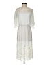 BCBGMAXAZRIA 100% Polyester Ivory Cocktail Dress Size XXS - photo 1
