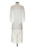 BCBGMAXAZRIA 100% Polyester Ivory Cocktail Dress Size XXS - photo 2