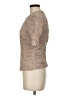Burberry 100% Polyester Tan Short Sleeve Top Size 6 - photo 5