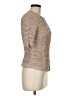 Burberry 100% Polyester Tan Short Sleeve Top Size 6 - photo 4