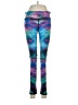 Unbranded Graphic Blue Yoga Pants Size M - photo 1