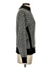 Ann Taylor LOFT Houndstooth Black Turtleneck Sweater Size XS - photo 4