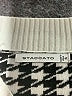 Staccato Houndstooth Ivory Sweater Vest Size S - photo 7