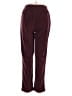Unbranded 100% Polyester Burgundy Casual Pants Size M - photo 2